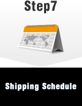 Step7 Shipping Schedule｜Japanese Used Car Exporter Enhance Auto