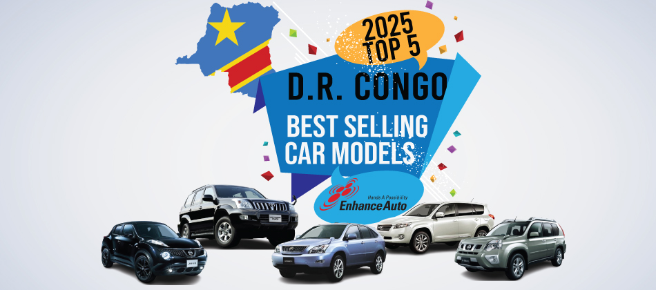 D.R CONGO TOP5 Best-Selling Car Models